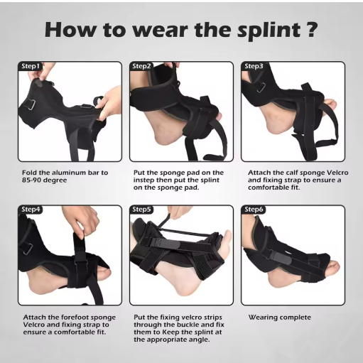 Night Stretch Brace — Overnight Relief for Plantar Fasciitis &amp; Heel Pain