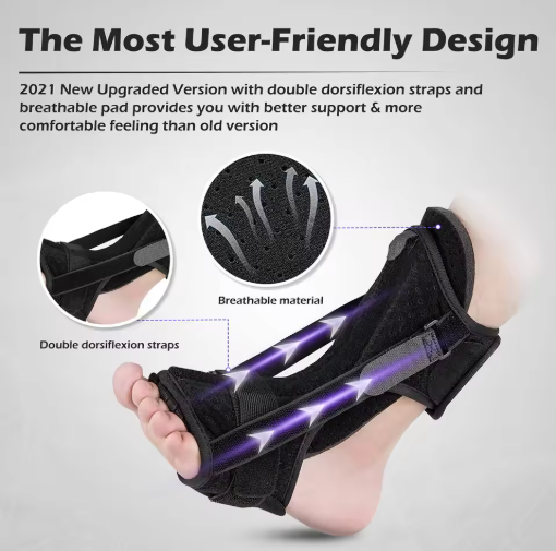 Night Stretch Brace — Overnight Relief for Plantar Fasciitis &amp; Heel Pain